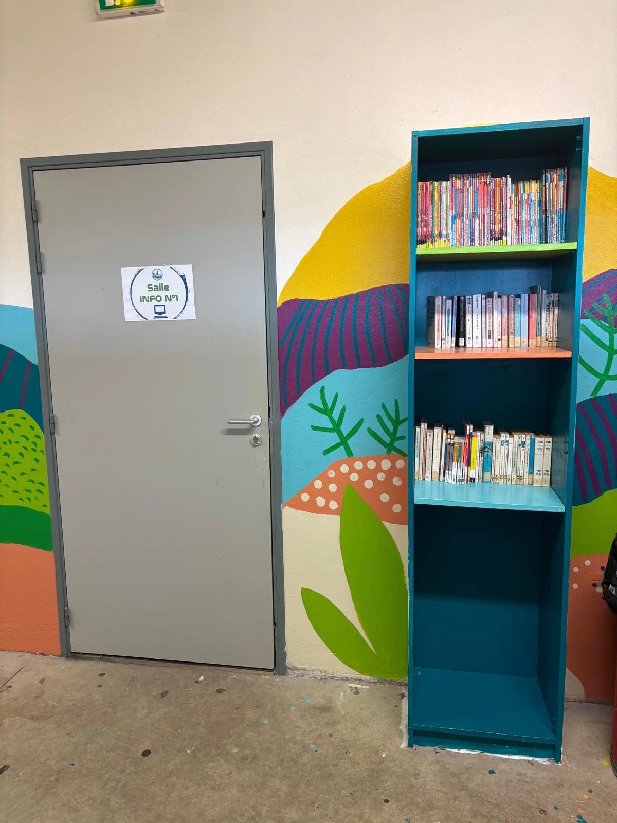 La nouvelle bibliothèque pour les lecteurs.