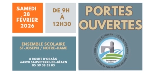 Prochaines portes ouvertes