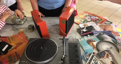 Découverte du tourne- disque