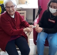 Les élèves de 2nde SAPAT à l'EHPAD Saint Germain à Navarrenx 3