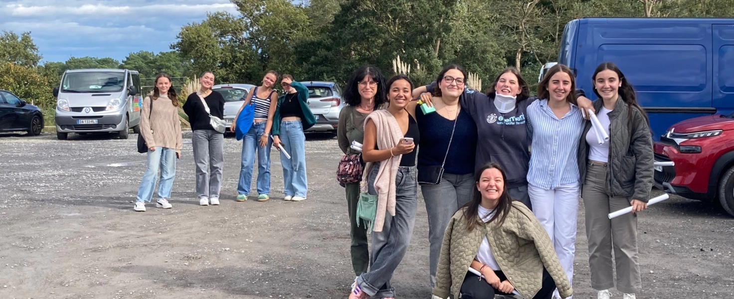 Les internes : sortie à l'exposition Banksy 01