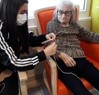 Les élèves de 2nde SAPAT à l'EHPAD Saint Germain à Navarrenx 8