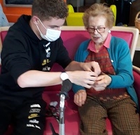 Les élèves de 2nde SAPAT à l'EHPAD Saint Germain à Navarrenx 6