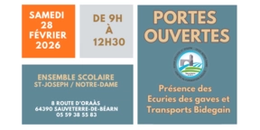 Prochaines portes ouvertes